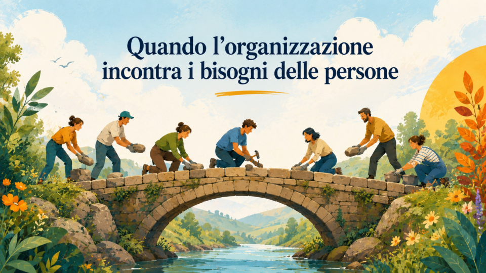 Quando l’organizzazione incontra i bisogni delle persone